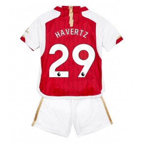 Arsenal Kai Havertz #29 Replica Home Stadium Kit for Kids 2023-24 Short Sleeve (+ pants)